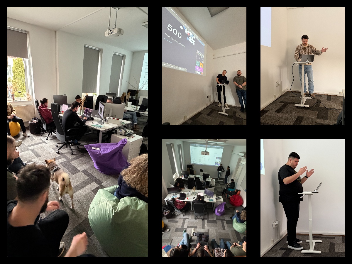 Final day of the work week presentations.